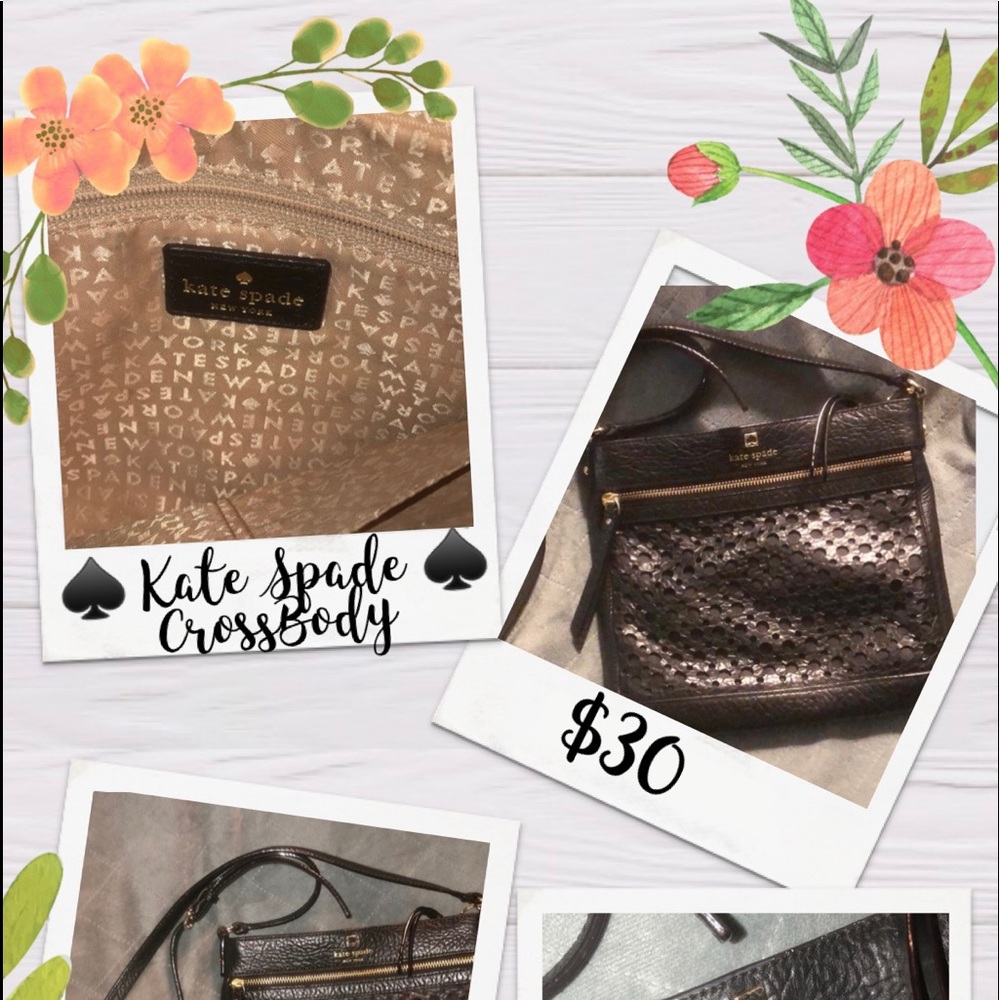 Kate ♠️ Spade Perri Lane Pebbled Leather Crossbody